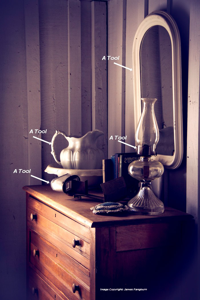 collection of antiques