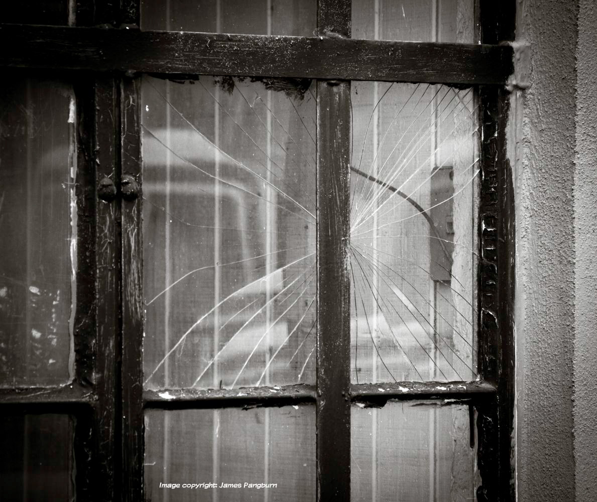 broken window