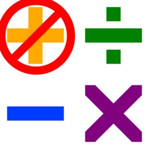 arithmetic symbols