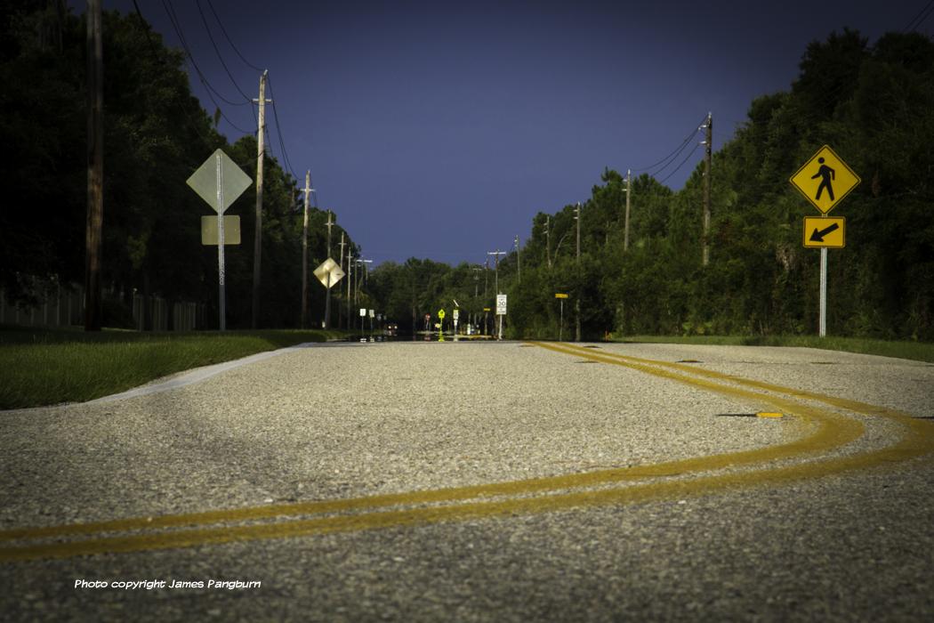 divided roadway showing our destiny
