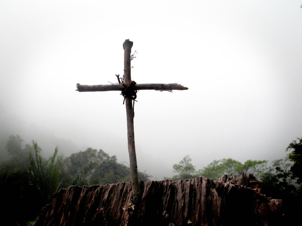 wooden cross