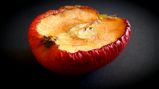 dried half apple