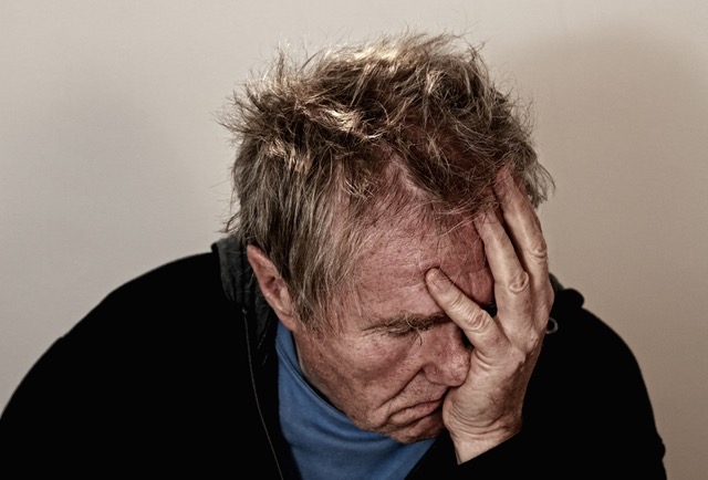 older man depressed