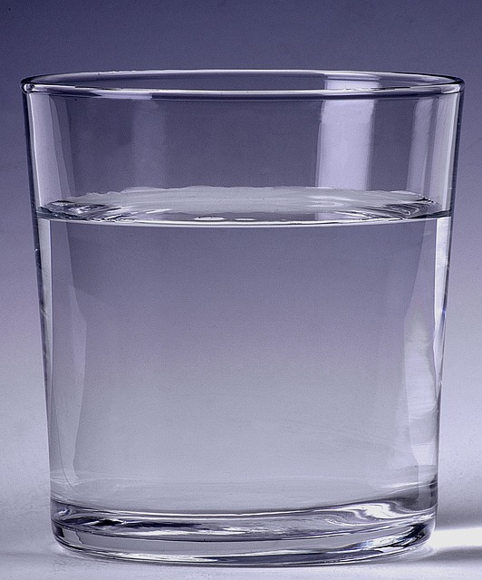 glass of water