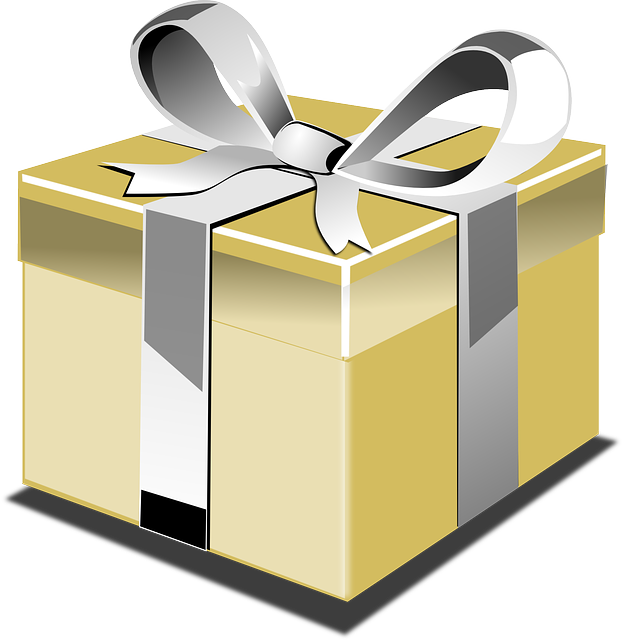 A graphical image of a wrapped gift symbolizing God's special gift to us