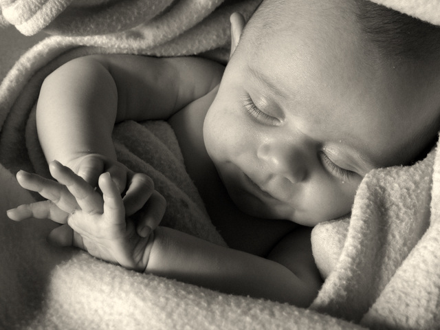 sleeping baby