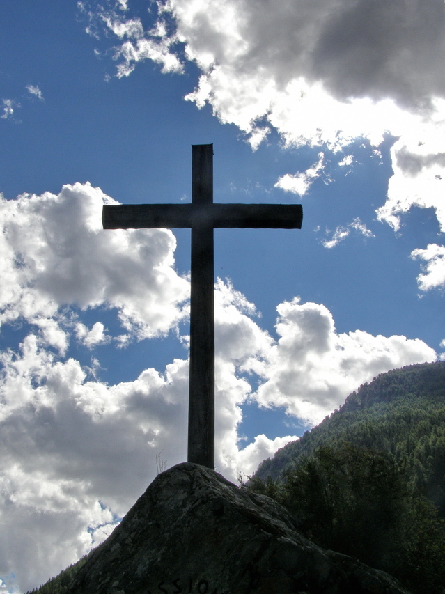 cross on mountain