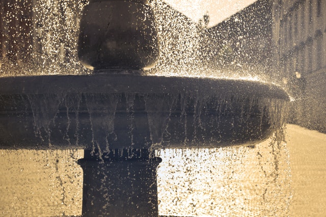 outdoor fountain