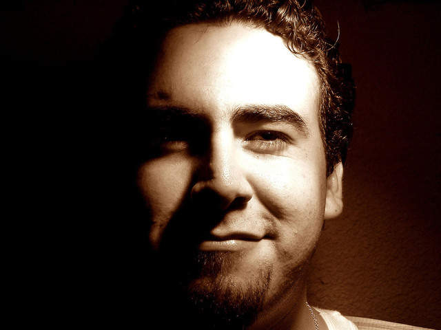 headshot of a middle aged man