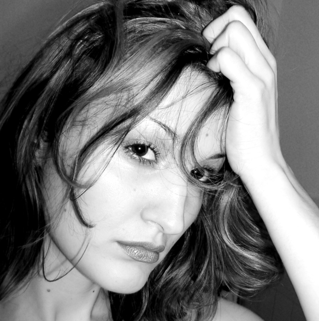 distressed woman