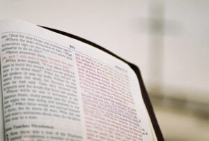 open bible