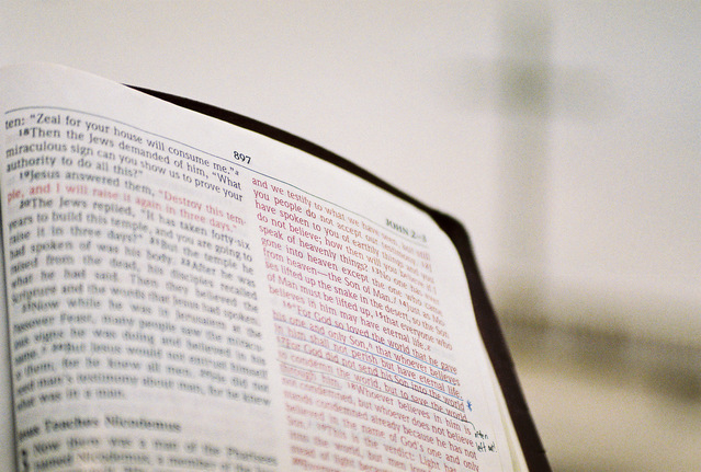 open bible
