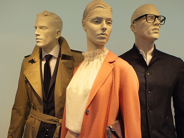 dressed mannequins