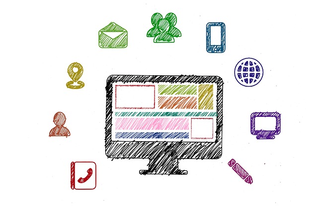 Graphic drawing of various methods of contact
