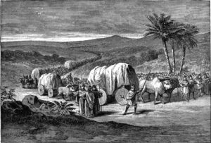 journeys-of-the-israelites-1024px-Foster_Bible_Pictures_0081-1_Journeys_of_the_Israelites-wikimedia-commons--charles-foster